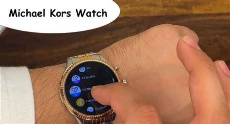 is michael kors watch compatible with iphone|How to Connect Michael Kors Smartwatch to iPhone: Easy Steps .